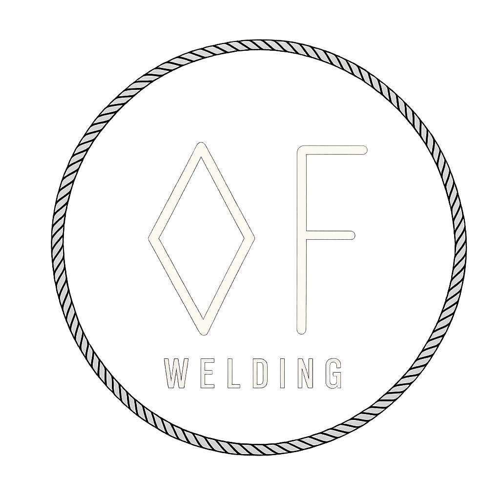 Diamond F Welding Logo